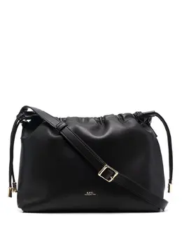 A.P.C. leather-effect drawstring crossbody bag 17785498