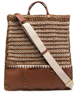 Valentino Garavani Identity woven tote bag 17530270