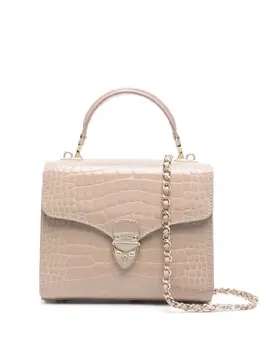Aspinal of London Mayfair crocodile-effect tote bag 17671141