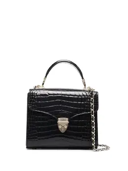 Aspinal of London Mayfair crocodile-effect tote 17670539