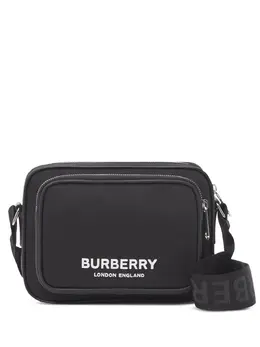 Burberry logo-print shoulder bag 17901203