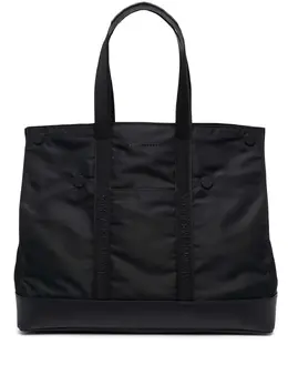 Alexander McQueen logo-embroidered tote 17932560