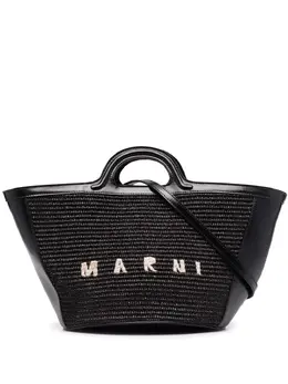 Marni embroidered-logo tote bag 17831728
