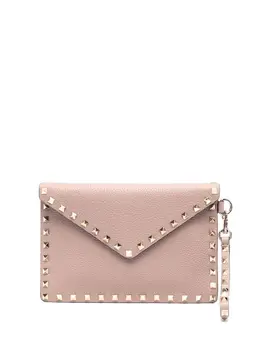 Valentino Garavani Rockstud envelope clutch 13619067