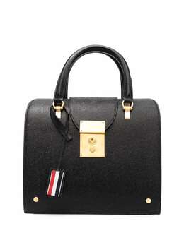 Thom Browne Mrs.Thom pebble-texture satchel bag 12515785