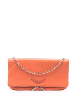 Zadig & Voltaire Rocky logo-plaque satchel bag 17490655