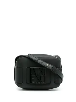 Armani Exchange logo-plaque detail crossbody bag 16340296