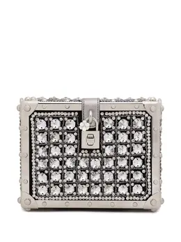 Dolce & Gabbana Dolce Box jacquard shoulder bag 17735022