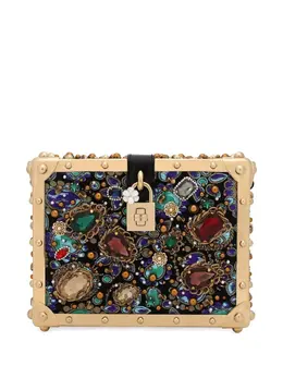 Dolce & Gabbana Dolce Box jacquard shoulder bag 17734706