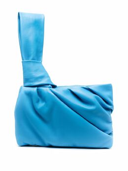 Ambush Nejiri leather wrist clutch bag 18091231