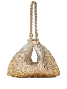 Jimmy Choo Callie crystal-embellished clutch bag 18341686