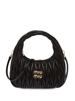 Miu Miu mini Wander matelassé shoulder bag 18464339