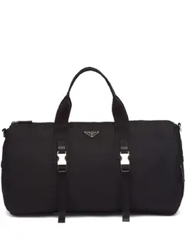 Prada triangle-logo duffle bag 17404294