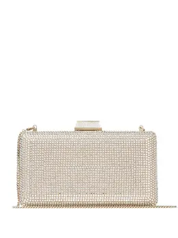 Jimmy Choo Clemmie crystal-embellished clutch bag 18341885