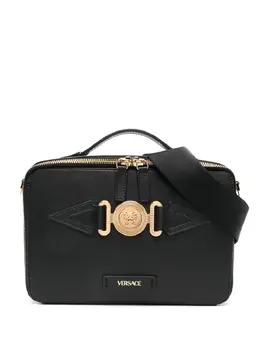 Versace Medusa Head-plaque leather tote bag 17969325