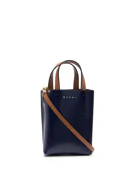 Marni Museo Nano leather tote bag 18543470