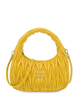 Miu Miu mini Wander matelassé shoulder bag 18464340