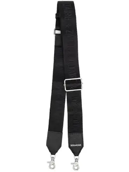 Zadig & Voltaire logo-print detail bag strap 18674787