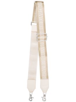 Zadig & Voltaire logo-print detail bag strap 18676669