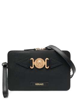 Versace Medusa-Head leather clutch bag 17971130
