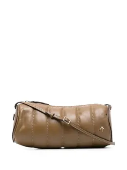Manu Atelier Padded Cylinder leather bag 18712117