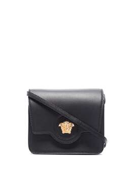 Versace La Medusa Crossbody Bag 17997495 Black Leather