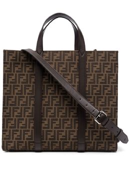 Fendi FF jacquard-motif tote bag 18691426