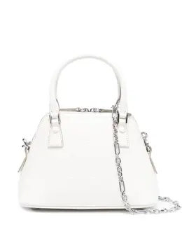 Maison Margiela logo-patch detail tote bag 18735097