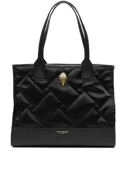 Kurt Geiger London logo quilted shopper tote 18801816