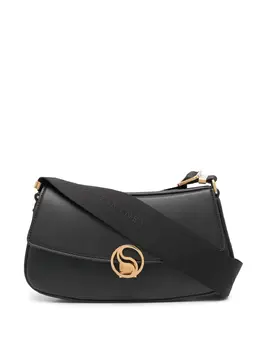 Stella McCartney logo clasp flap shoulder bag 18251513