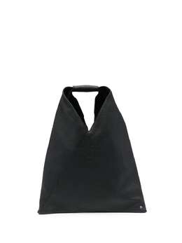 Maison Margiela Triangle logo-patch tote bag 18866928