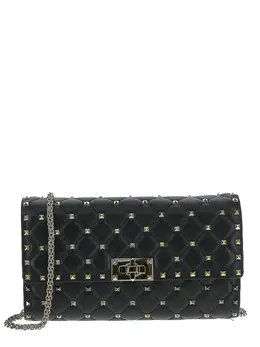 Valentino Garavani Rockstud Spike Calfskin Shoulder Bag 3w2b0137nap0no