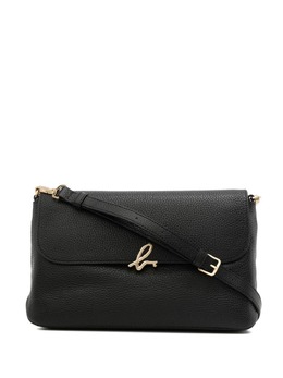 Agnès b. grained-leather satchel 18906280