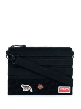 Kenzo large Jungle messenger bag 18680460