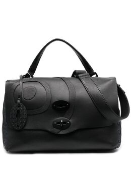 Zanellato foldover top leather satchel 18969076