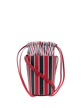 Thom Browne mini RWB-Stripe lining bucket bag 18057144