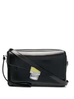 MSGM faux leather cross-body bag 19017360