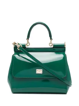 Dolce & Gabbana small Sicily polished shoulder bag 19025946