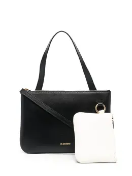 Jil Sander nappa-leather logo-print bag 19029202