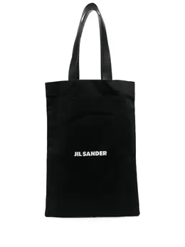 Jil Sander logo-print tote bag 18415449