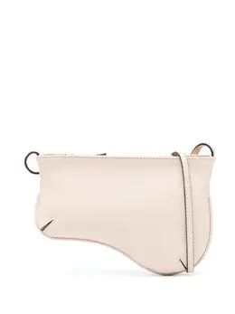 Manu Atelier logo-detail leather shoulder bag 19194207