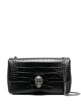 Philipp Plein crystal skull-detail shoulder bag 18697550
