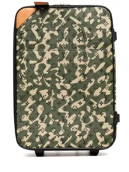 Louis Vuitton 2008 pre-owned monogram camouflage Pegase 60 suitcase 19056352