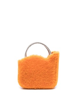 Le Silla Ivy shearling micro bag 19085675