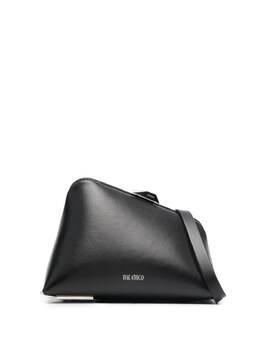 The Attico Midnight leather clutch bag 19321092