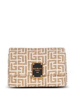 Balmain 1945 monogram shoulder bag 19073370