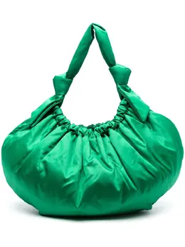 Ganni logo-detail Hobo shoulder bag 19350275