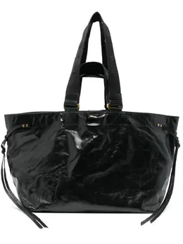 Isabel Marant Wardy crinkled-finish tote bag 19406361