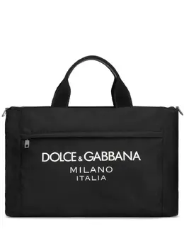 Dolce & Gabbana raised-logo holdall 19171512