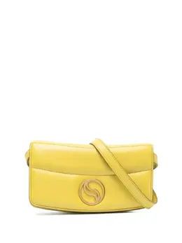 Stella McCartney logo plaque crossbody bag 19387954